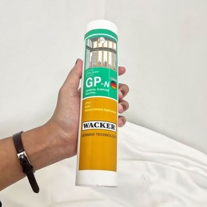 TERMURAH Lem Kaca Wacker GP Neutral | Silicone Sealant Wacker GP-N