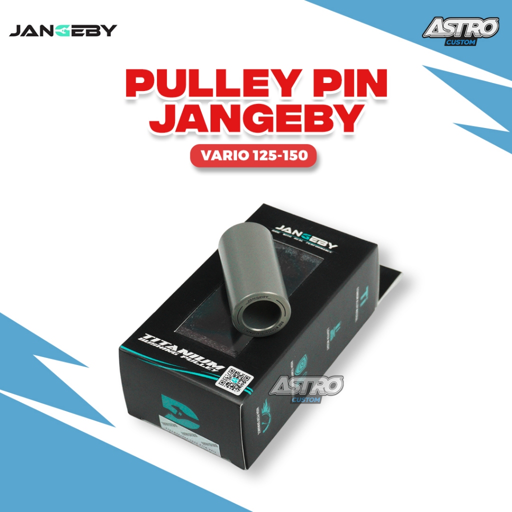 Pulley Pin Jangeby Vario 125 150 OLD LED Titanium Bushing Bosh Pully Rumah Roller CVT Puley Depan