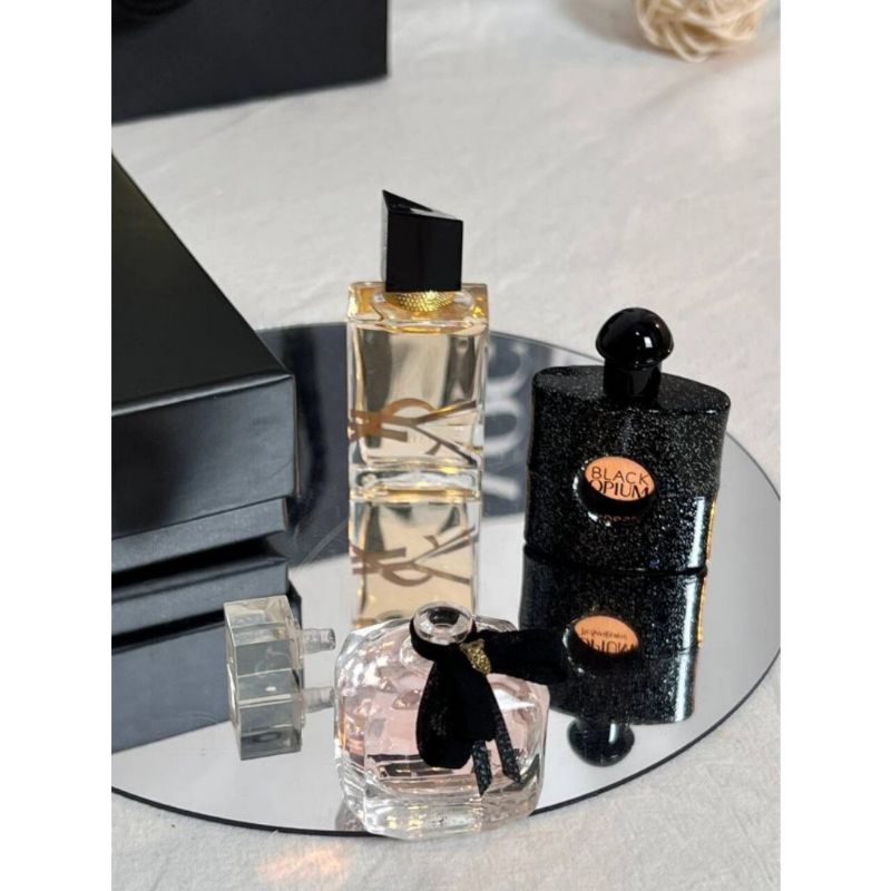YSL Perfumes Gift Set 7.5ml*3 Black Opium EdP/Mon Paris EdP/Libre EdP