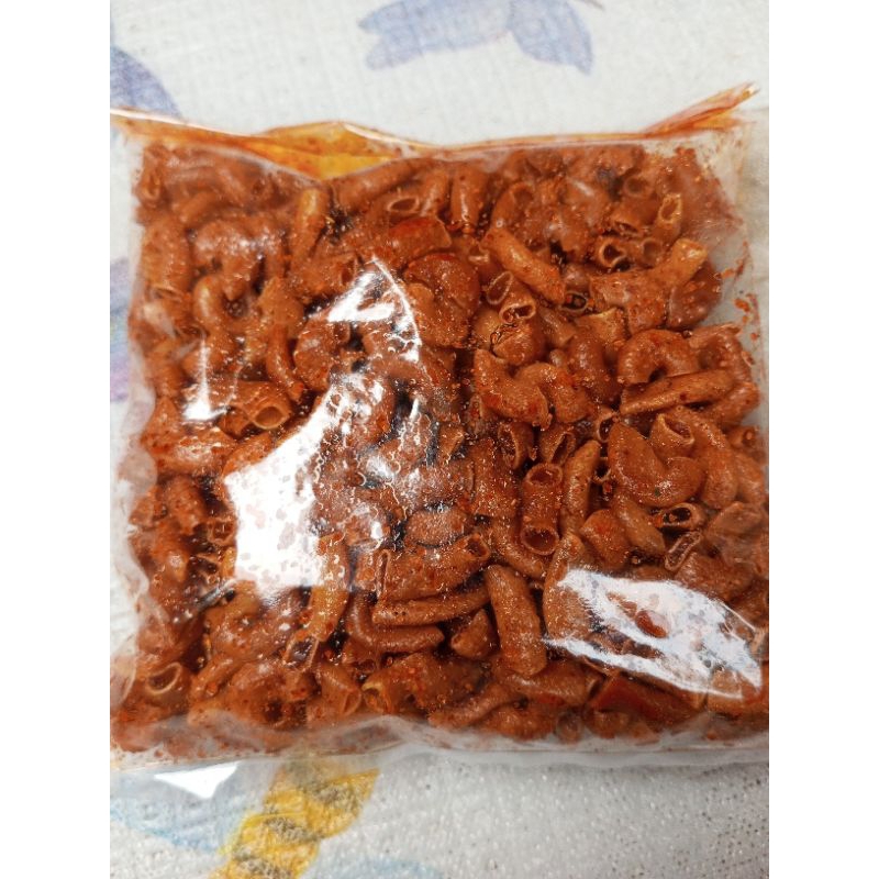 

Seblak makaroni pedas original daun jeruk 500g