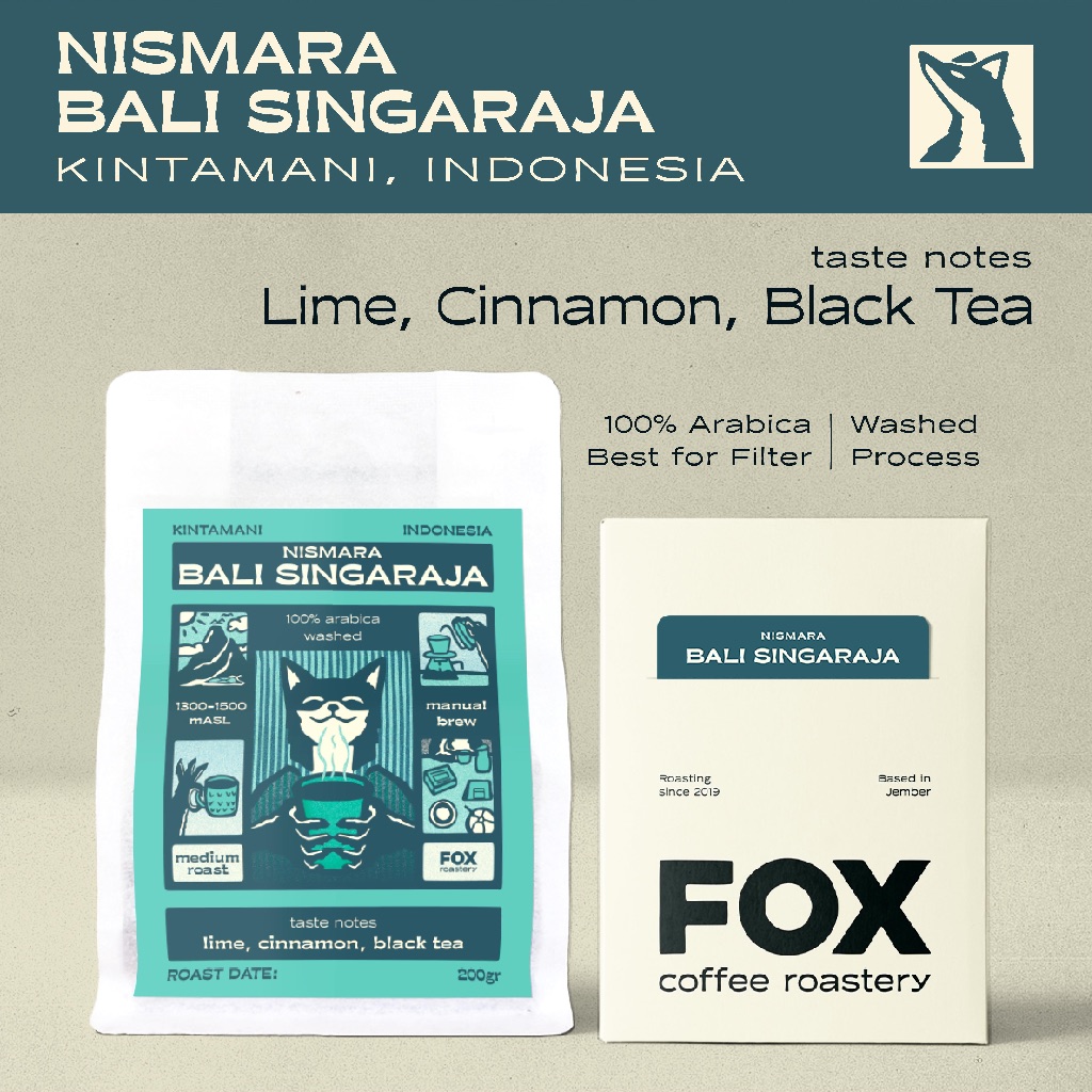 

Nismara Bali Singaraja | Single Origin Arabica Roasted Beans