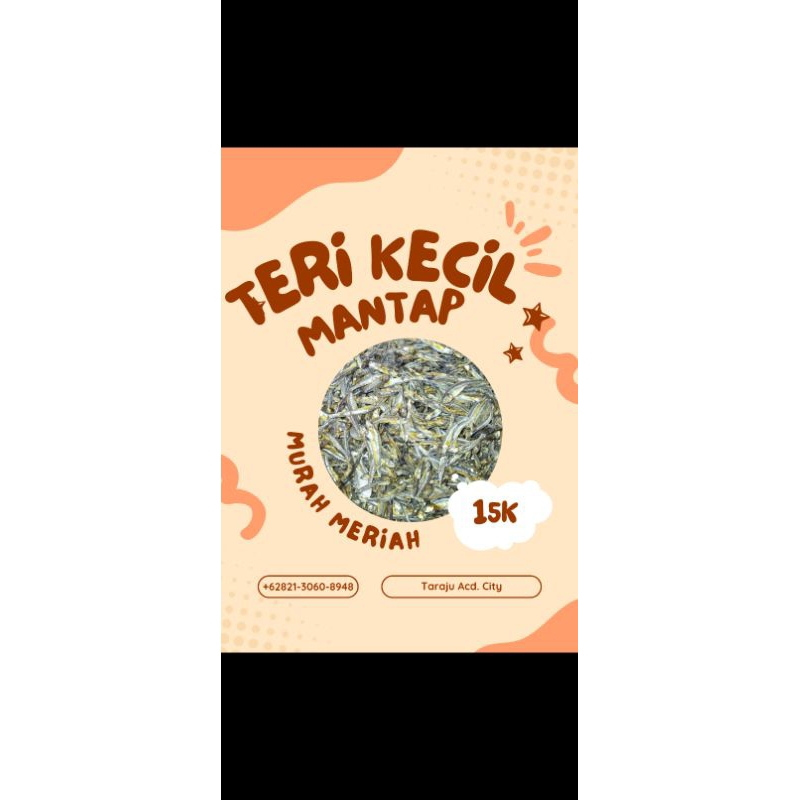 

IKAN ASIN TERI JENGKI (500g)