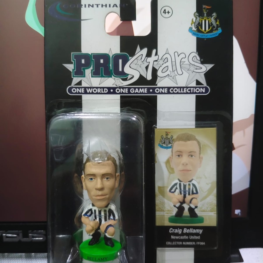 Action figure Corinthian Prostars Craig Bellamy Newcastle