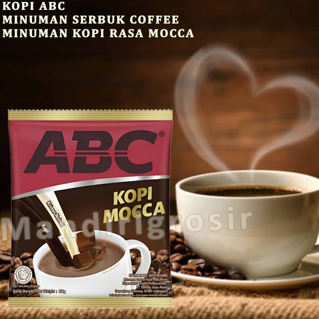 

Minuman Serbuk Coffee * Kopi Abc * Minuman Kopi Rasa Mocca * 10x27gr