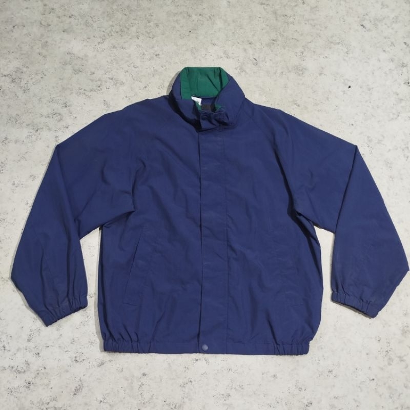 MRT quilted jaket casual UNIQLO navy