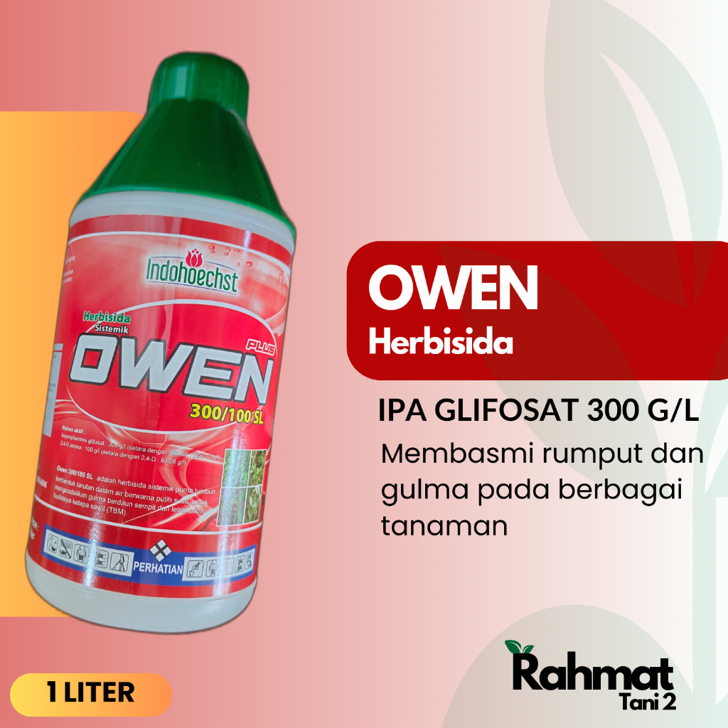 OWEN - Herbisida Racun Rumput dan Gulma Ampuh (1 Liter)