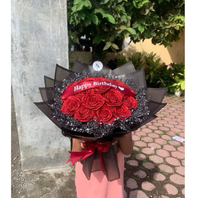 

Buket pita satin 25 tangkai (bisa request warna)