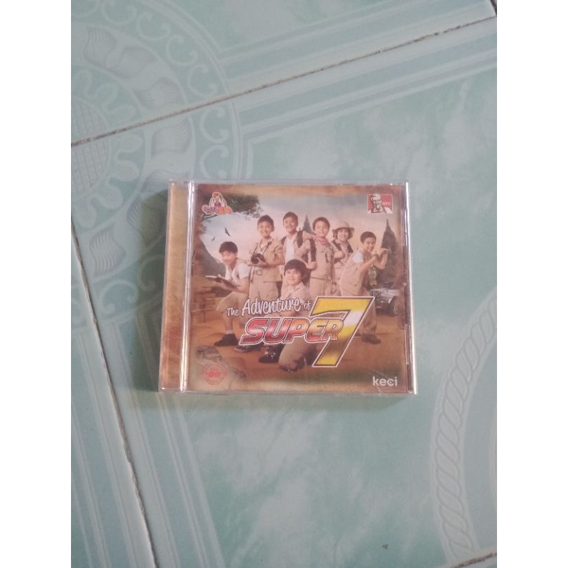 Kaset CD the adventure of super 7