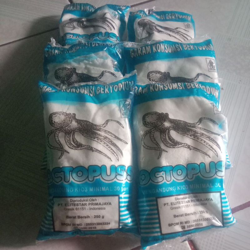 

GARAM BER YODIUM OCTOPUS