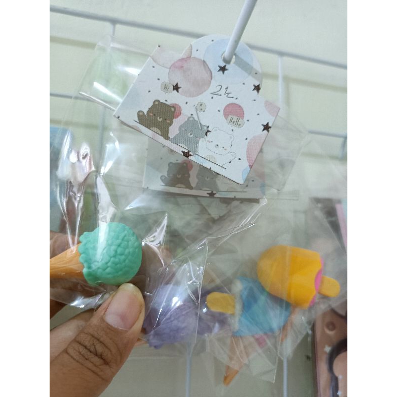 

penghapus lucu tema es krim