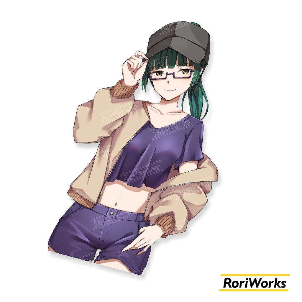 

Stiker Kiss cut - Maki Zenin (Casual) | Jujutsu Kaisen