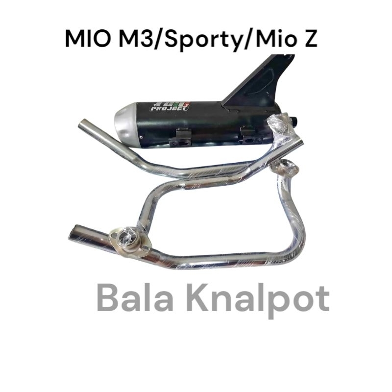 Knalpot TZM Project Mio M3 Mio Sporty Mio Z