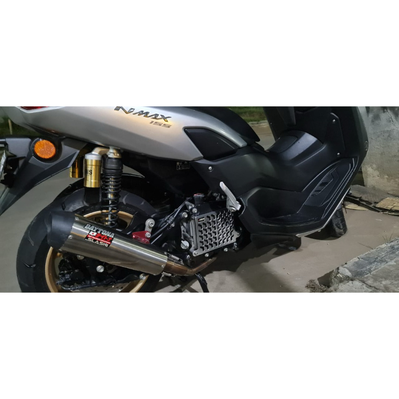 Knalpot Daytona GP taper for Nmax New Aerox new ORIGINAL