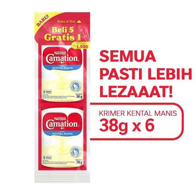 

Krimer Kental Manis Nestle Carnation Pak / Renceng Susu Kental Manis JJ 037