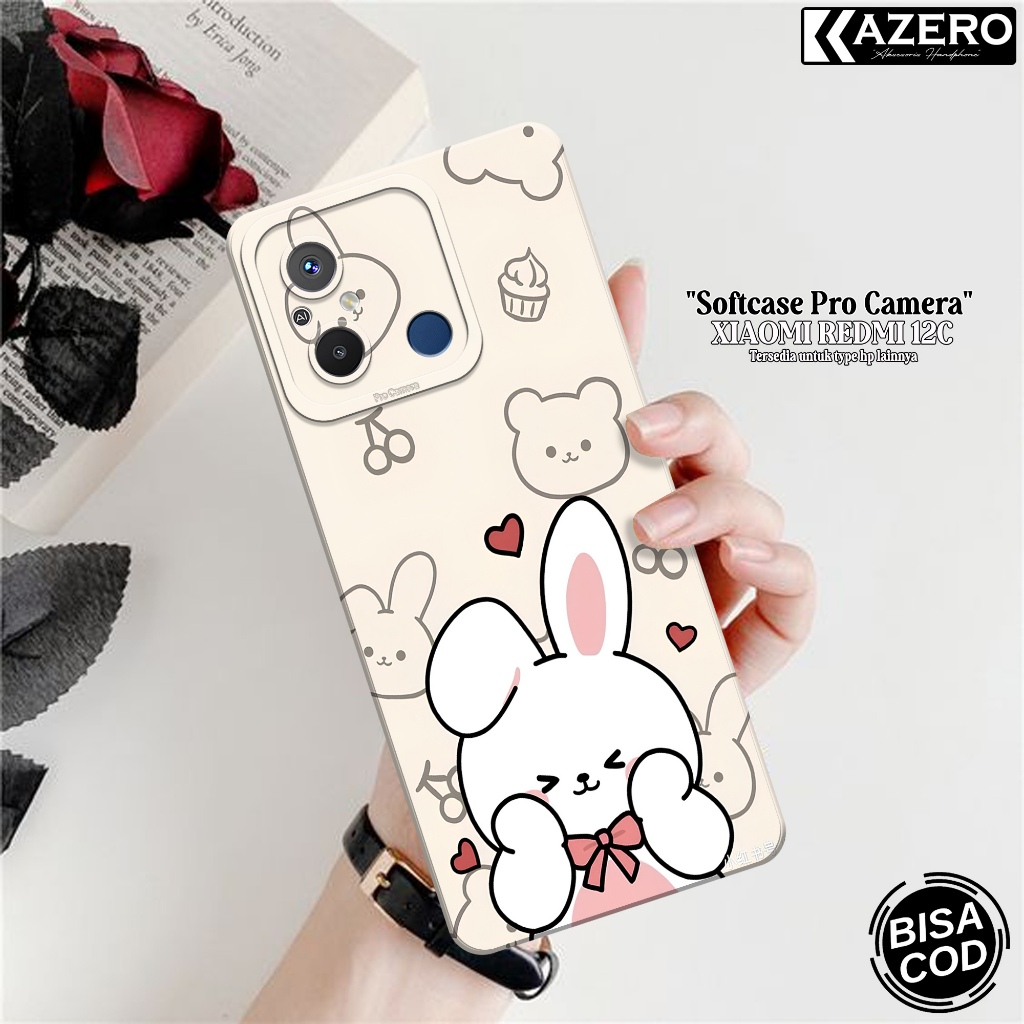 Silikon XIAOMI REDMI 12C - Case Kartun - Softcase XIAOMI REDMI 12C Terbaru - Casing XIAOMI REDMI 12C