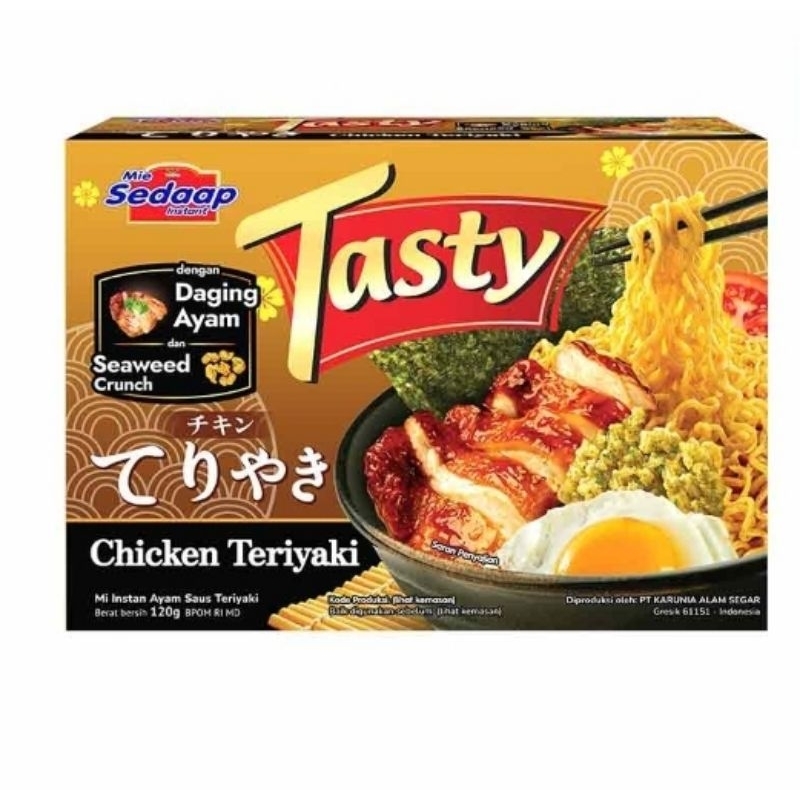 

Sedaap Mie Instant Tasty Chicken Teriyaki 120 gram