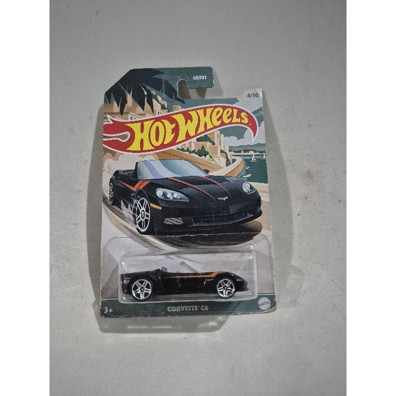 Hot Wheels C6 Corvette (hitam)