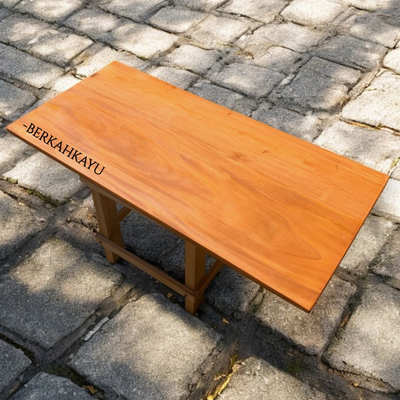 Daun meja kayu mahoni papan ambalan minimalis serbaguna