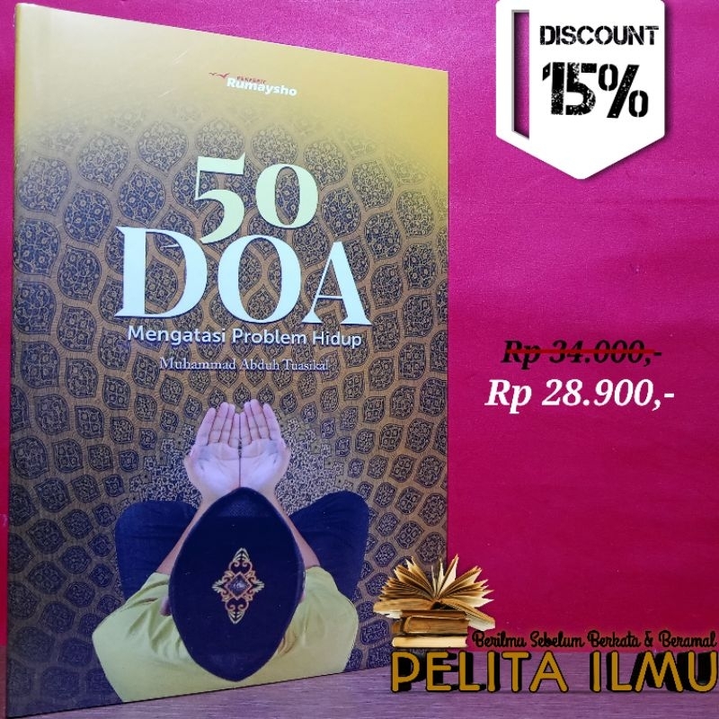 Buku 50 Doa Mengatasi Problem Hidup