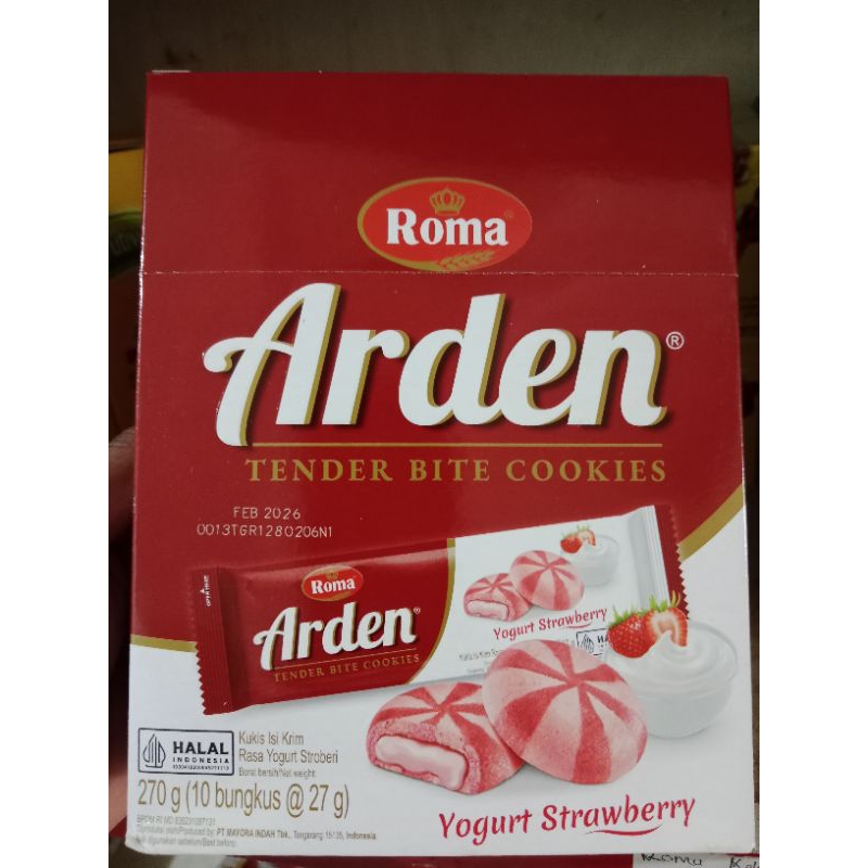 

Roma Arden Yogurt Strawberry 27g