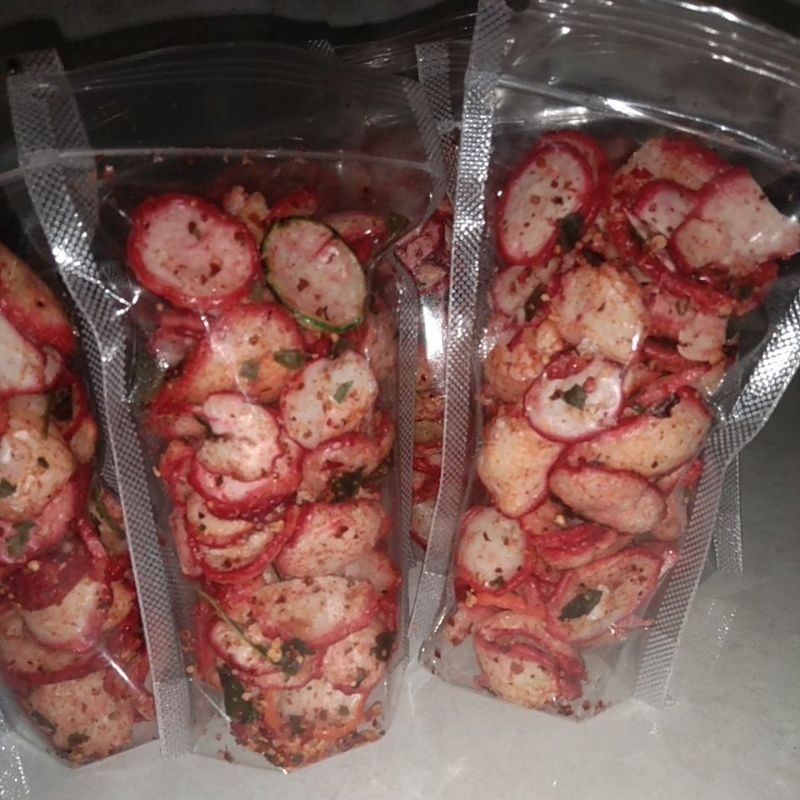 

seblak koin daun jeruk