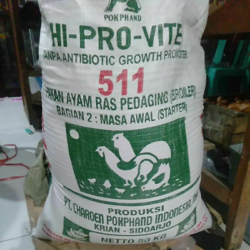Pakan Ayam Konsentrat 511 Repack 1Kg