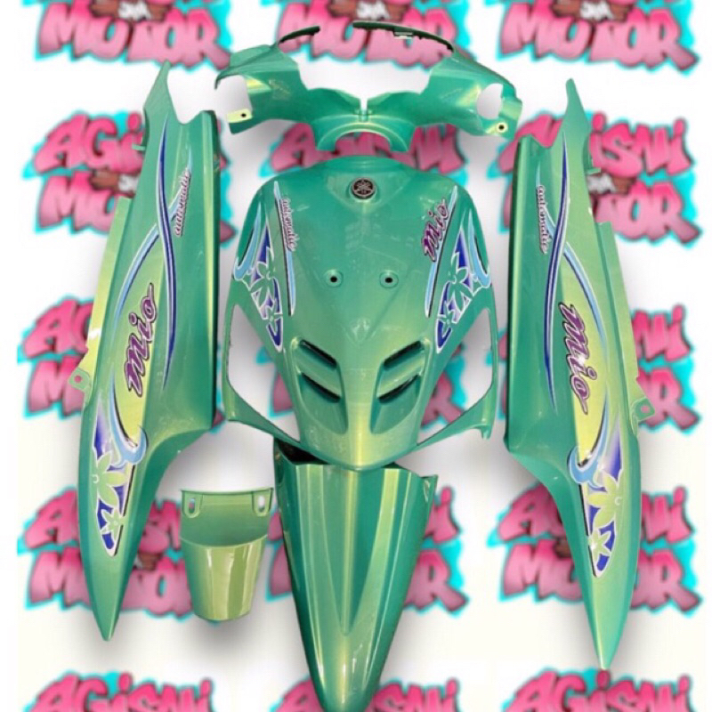 body set halus mio sporty alien green / body mio sporty / mio sporty alien green