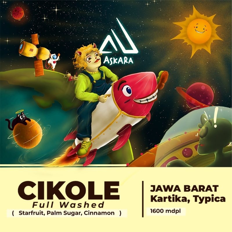 

CIKOLE WEST JAVA, SPECIALTY COFFEE - Filter Roast