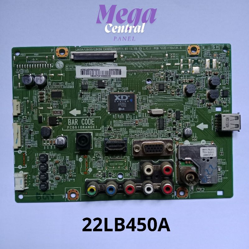 MAINBOARD TV LG - 22LB450A MESIN TV LG 22LB450A termurah