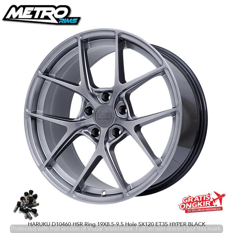 VELG RACING MODEL STYLES RING 19 UNTUK MOBIL BMW 318i 320i 520i 720i VELG HSR HARUKU R19X85-95 HS
