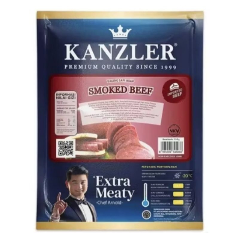 

KANZLER SMOKED BEEF 250 GRAM