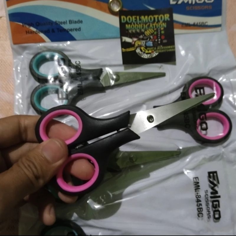

gunting bulat 4 inch tajam murah serbaguna