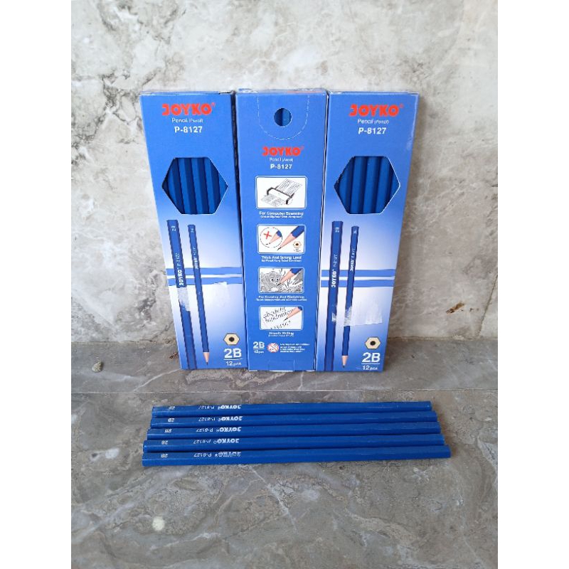 

Pensil Joyko 2B isi 12 Pcs Murah