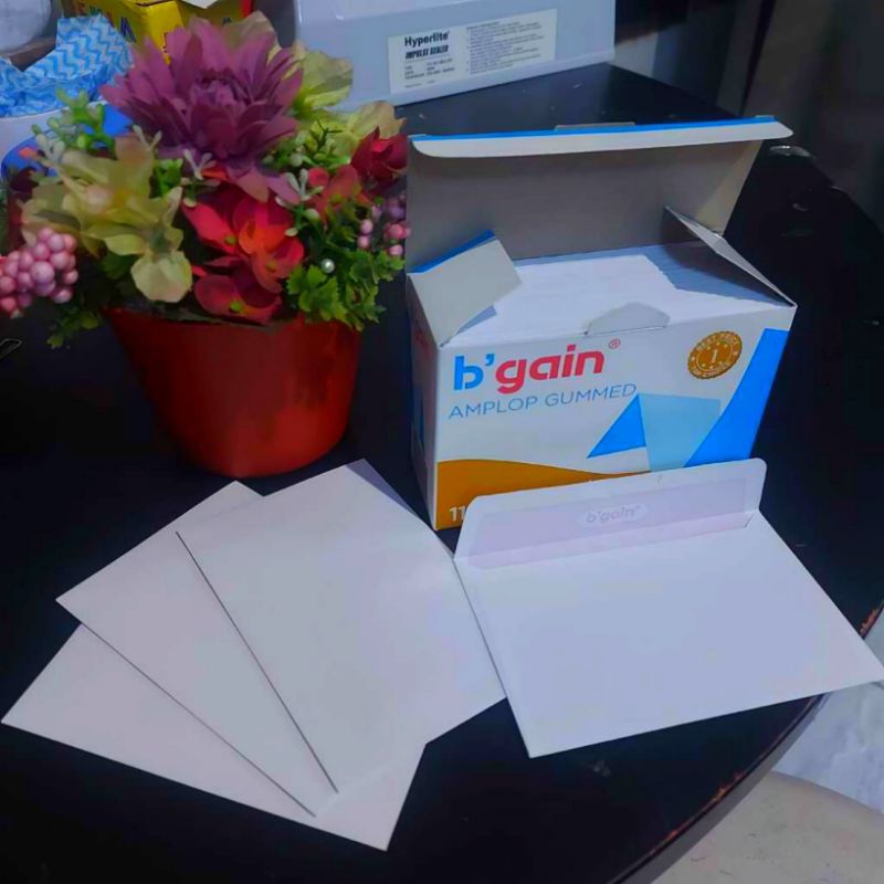 

Amplop Mini dengan Perekat Kering Isi 100 pcs – Original B'GAIN