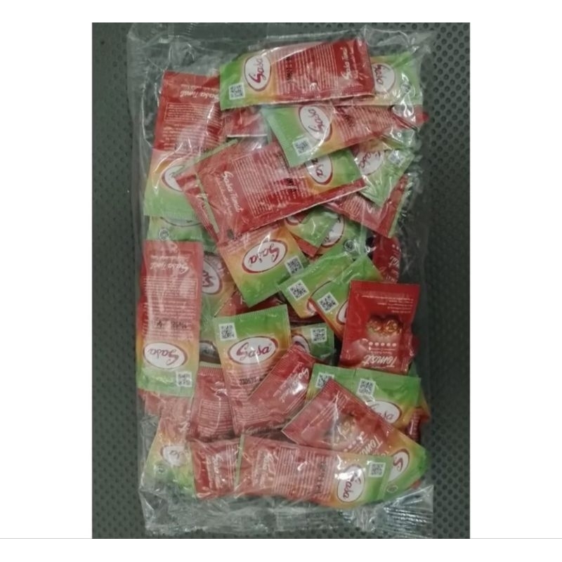 

Sasa Saus Tomat kemasan polos isi 48pcs x 8gr