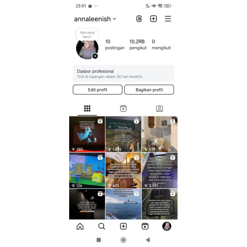 AKUN IG 10K FOLL AKUN INSTAGRAM MURAH AKUN IG INDO AKUN IG BISNIS