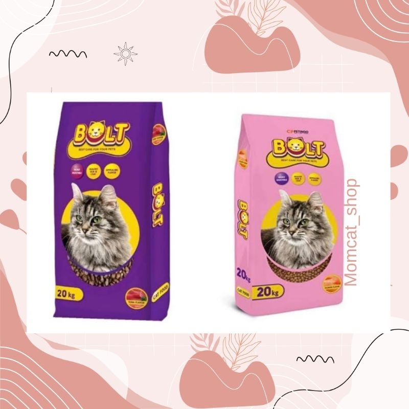 Bolt makanan kucing 20KG