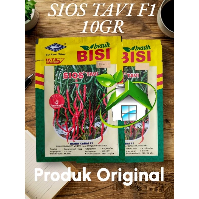 Bibit Cabai Keriting Sios Tavi – F1 Hibrida Tahan Gemini Virus