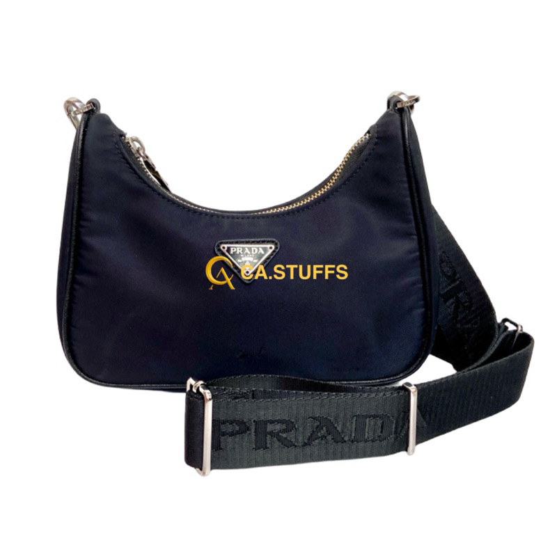 Preloved Prada Re-Edition 2005 Sling & Shoulder Bag