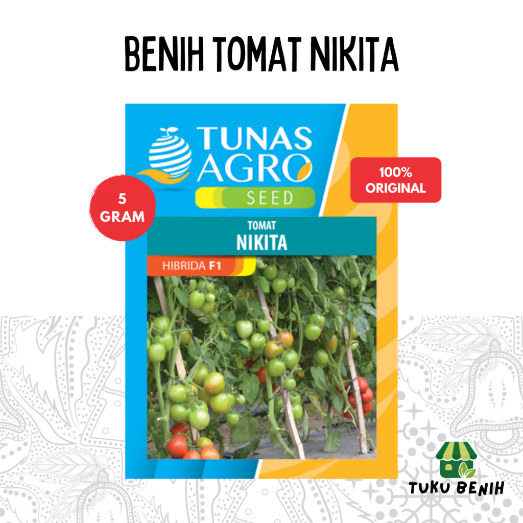 Benih Tomat Nikita 5 Gram - Tunas Agro