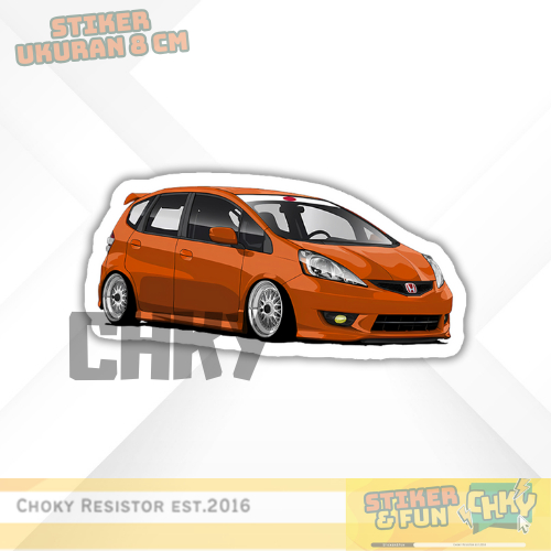 

Stiker Sticker Vinyl Laminasi Glosy HONDA JAZZ GE8 Vol 5