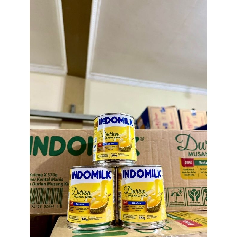 

indomilk kaleng skm musang king 370gr