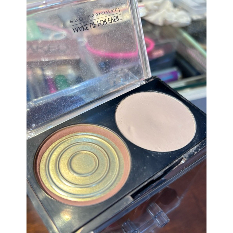 preloved contour shading kit MUFE make up forever
