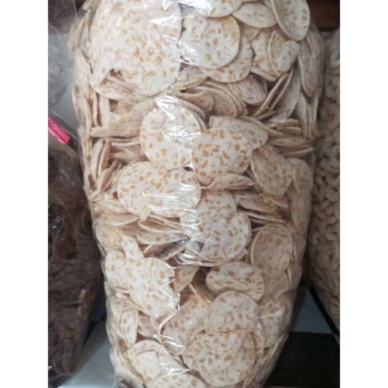 

Tempe koin gurih dan nikmat berat 200 gram