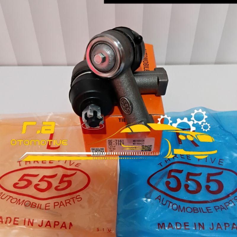 TIE ROD END TIE ROD MITSUBISHI L300 T120 MEREK JAPAN  ORIGINAL HARGA 1 SET KIRI KANAN