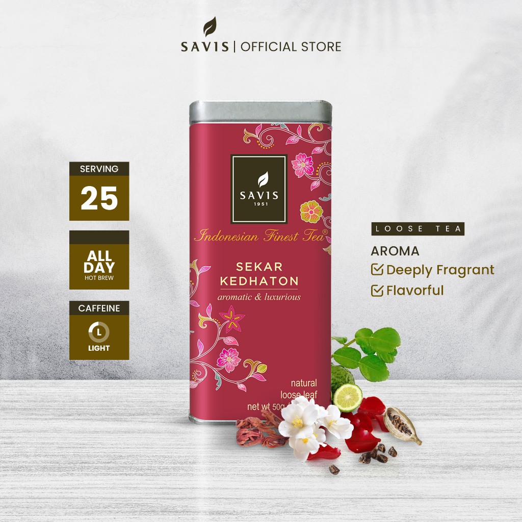 

Savis - Sekar Kedhaton Teh Premium in Tin Can