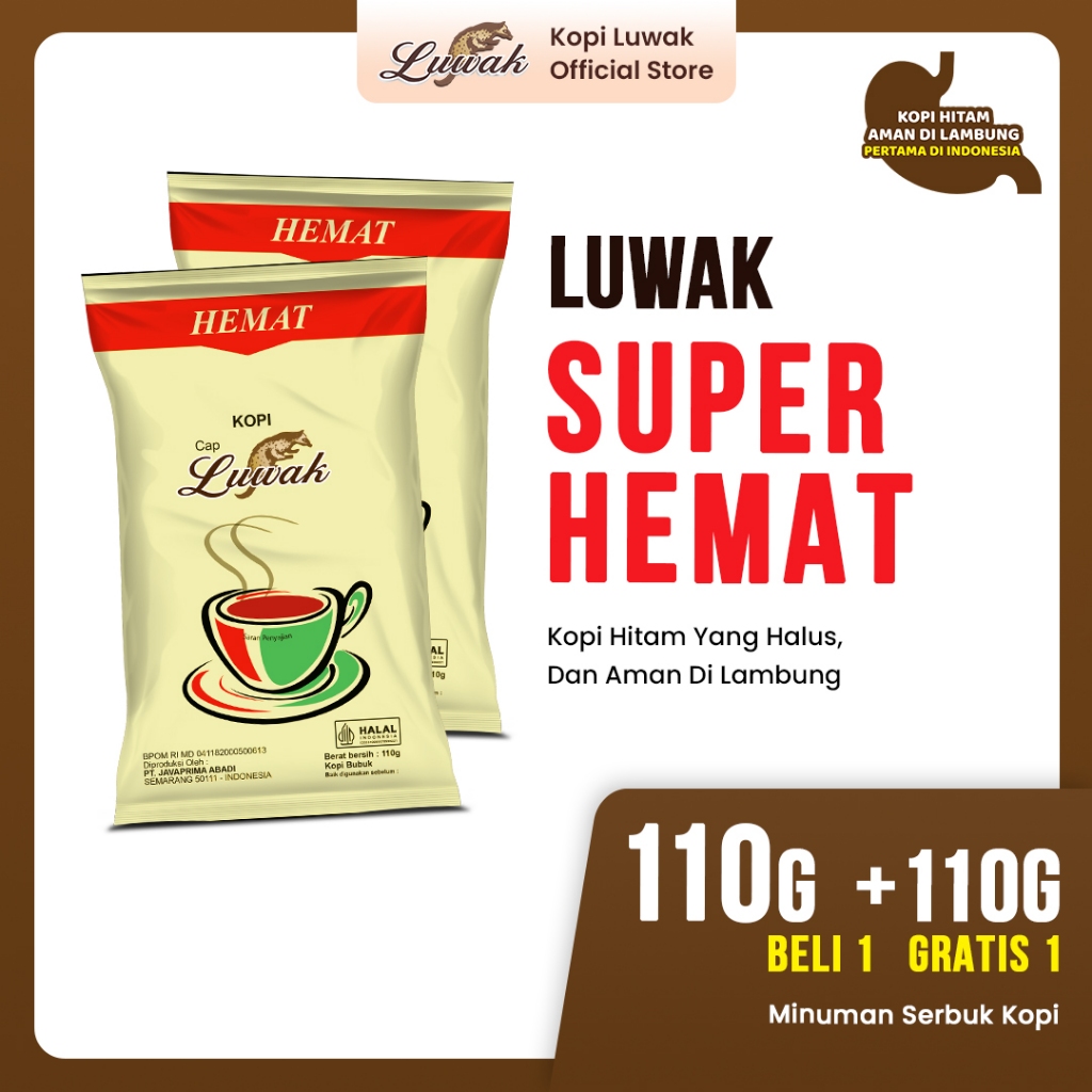 

LUWAK SUPER HEMAT PROMO BUY 1 GET 1