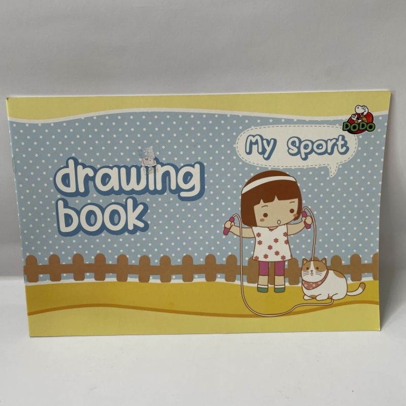

drawing book buku gambar dodo A4 isi 8 lembar