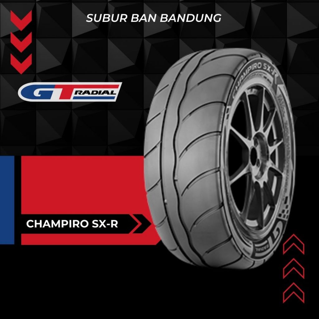 Ban GT Radial Champiro SX-R 195/50 R15 Ban Mobil Slick