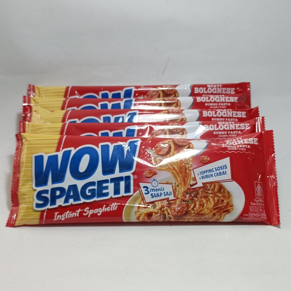 

Wow Spageti Rasa Bolognese